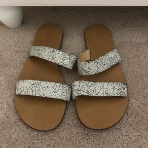 J Crew leather sandals